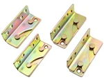 Lby Bed Rail Brackets With Circular Rivets Heavy Duty Non-mortise. Fixed Price $17.89.