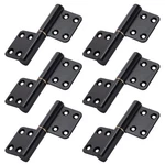 Mozcorn 6 Pcs 4 Inch Lift Off Flag Hinges - Black 3 Left + Right,. Fixed Price $24.64.