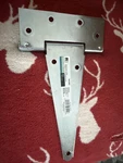 5- Pack Reliabilt 8-IN Hinge Zinc Plated T-shaped Interior/exterior Door. Fixed Price $15.99.