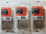 3 Pack Everbilt Satin Nickel Finish 1/4" Radius Door Hinges. Fixed Price $17.99.