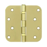 Deltana S44R5BB4 Ball Bearings Steel 4"X4"X5/8" Radius Hinge 2 Pack. Fixed Price $5.95.
