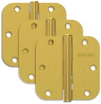Schlage 1011 Pack Of Three 3.5" X Plain Bearing 5/8" Radius. Fixed Price $21.80.