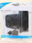 Barn Door 4 Hd T-style Black Surface-mount Gate Hinge, National 2-PACK. Fixed Price $8.50.