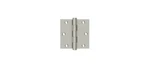 Deltana DSB3515-R 3.5" X Sqr Solid Brass Hinge Pair Satin Nickel. Fixed Price $50.18.