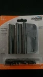 1/2" Door Hinge (3 Pack W/screws) Oil Rubbed Bronze 5/8" Radius Corner N830-25. Fixed Price $10.99.