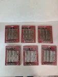 6/3PACKS, Everbilt 4 Satin Nickel Square Corner Security Door HINGES-18 Total. Fixed Price $40.00.