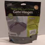 Tru-close 4-1/2" X 6-3/4" Heavy Duty, Self-closing, Gate Hinges (2-PACK). Fixed Price $25.00.