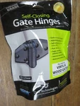 D&d Tech Truclose Heavy Duty Self Closing Spring Gate Hinges 2PK Vinyl Wood. Fixed Price $35.00.