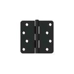 Deltana S44R41B X 1/4" Radius Hinge, Residential, Black (pair). Fixed Price $5.95.