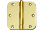 House Guard Polished Brass 3.5"X W 5/8" Radius Round Door Hinge Interior. Fixed Price $71.60.