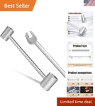 Door Adjustment Tool, 14-19MM Hinges Gap Adjusting Wrench, Heavy Duty D.... Fixed Price $20.76.
