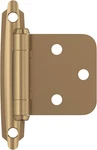 BPR3429CZ Cabinet Hinge Variable Overlay Self Closing Face Mount Champagne. Fixed Price $8.99.