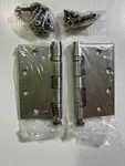 Deltana - SS45BU32D Stainless Steel Hinges 1 Pair 4.5"X4.5"X3.4 2BB New. Fixed Price $31.99.