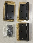 Hager Full Mortise Hinges #RP1191 X3.5 Brass (new Set Of 2 W/ Extra Hinge). Fixed Price $23.95.