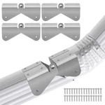 2PACK 4PCS Gutter Extension Hinge, Downspout Flip-up Easy Di.... Fixed Price $47.40.