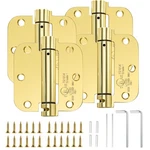 Sophia 4 Pack Self-closing Door Hinge 3.5 Inch Rounded 5/8 Radius, Spring Loa.... Fixed Price $56.08.