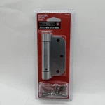 Everbilt 3-1/2" X 5/8" Radius Satin Chrome Adjustable Spring Door Hinge 274 627. Fixed Price $6.31.