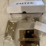 Emtek 96113PVD Solid Brass 2PCS (bearing HINGE)3.5 X3.5. Fixed Price $35.00.