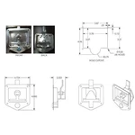 Phoenix PH1283 T-latch,twist To Unlatch,stainless Steel 3VUV5. Fixed Price $49.55.