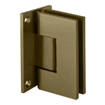 Crl Brushed Bronze Vienna 037 Series Wall Mount Full Back Plate Hinge 3/8"-1/2". Fixed Price $68.91.