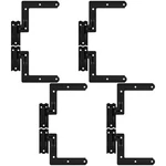 Moxweyeni 8 Pack (4 Pair) Steel Blind Shutter Hinge 1-1/16" Black. Fixed Price $52.44.
