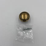 P413-LP Lancaster Polished Brass 1/4" Cabinet Knob Pulls Hickory Manor House. Fixed Price $8.00.