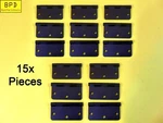 15X 3.5" Plain Bearing 1/4" Rad Hinges Matte Black Schlage 1012F. Fixed Price $59.99.