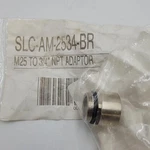 Sealcon SLC-AM-2534-BR Nickel Plated Brass Thread Adapter M25 To 3/4 Npt. Fixed Price $14.99.
