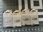 4-PACK Lot National Hardware N211-016 V1824 Hasps Satin Nickel 5/8" X 1-7/8". Fixed Price $11.99.