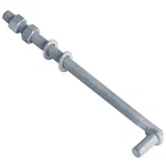 4 Pack 11" J-bolt Gate Hinges With 5/8"-11, Threaded For Cattle Corral.... Fixed Price $43.52.