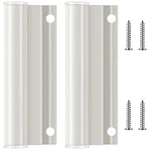 2 Pcs White Upper Storm Aluminum Hinge Leaf For Anderson Screen Doors Part. Fixed Price $23.75.