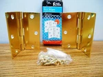 10 Pieces Anvil Mark 807304 Full Mortise Butt Hinge X Brass. Fixed Price $19.20.