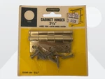 Stanley CD295 Satin Brass Plated Loose Pins 1/2" Cabinet Hinges Vintage Nos. Fixed Price $8.88.