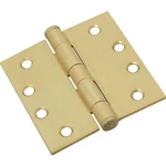 10PK Stanley Hardware Non Removable Pin Architectural 4" Satin Brass Door Hinges. Fixed Price $48.00.