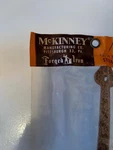 5- Pair Vtg Mckinney Forged Iron Full 8.75 Inch Strap Hinge Hardware Olde Copper. Fixed Price $50.00.
