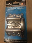 Wright Wood Screen Door Kit, Stainless Steel, Self Closing Hinge And Latch. Fixed Price $12.00.