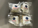 Pair Polished Brass P144-HICKORY Flush Offset Self Closing Cabinet Hinges Pack. Fixed Price $11.49.