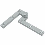 Deltana Nickel 4-3/8" X 5/8" 1/4" Solid Brass Pivot Hinge Left Hand. Fixed Price $109.99.