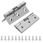 2PCS Self-opening Spring Hinges,self-closing Door Automatic Cl.... Fixed Price $15.89.