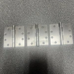 Stanley CB179 4.5 X Satin Chrome Commercial Door Hinges. Lot Of 3.. Fixed Price $12.00.