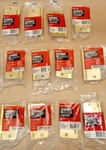 Lot Of 12 Everbilt Interior Door Hinges 1/2" Satin Brass 1/4" Radius 237 070. Fixed Price $16.95.