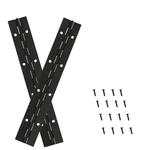 2PCS Heavy Duty Piano HINGE,8-INCH 304 Black Continuous & HINGES,0.05" .... Fixed Price $12.70.
