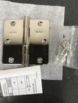 Baldwin 1435140I Radius Mortise Hinge, Bright Nickel. Fixed Price $17.80.