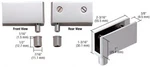 Crl EH324 Chrome Wide Glass Door Pivot Hinge - Pack Of. Fixed Price $50.73.