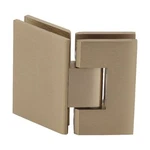 Crl Satin Brass Vienna 045 135 Degree Frameless Glass-to-glass Hinge. Fixed Price $65.00.