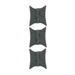 3 Pcs Black Butterfly Cabinet Hinges Cast Iron For Kitchen. Fixed Price $38.99.