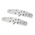 Marine City Stainless Steel Round Door Strap Hinges Smooth Edge (2 Pcs). Fixed Price $24.67.