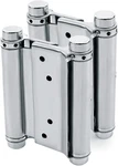 Pair Of 3" Stainless Steel Cafe Saloon Door Swing Self Closing Double Action Spr. Fixed Price $27.69.