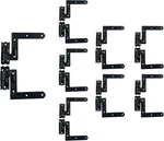 Blind Shutter Hinge For Wood Frame & Brick, Steel, 2-1/8" Offset, Coated Matt.... Fixed Price $85.00.