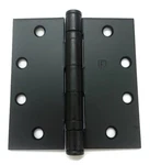 (3-PK) Hager Square Corner Hinge Flat Black BB1279-USL1-4.5X4.5. Fixed Price $35.99.